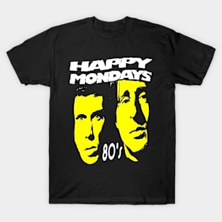 Happy MondaysバンドTシャツＬ長期保管品 ハッピー・マンデーズ Happy Mondays) 音楽Tシャツ ロックT
